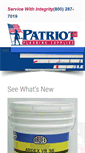 Mobile Screenshot of patriotflooringsupplies.com